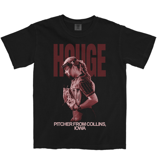 ERICA HOUGE VINTAGE BLACK TEE