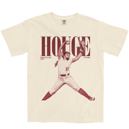 ERICA HOUGE VINTAGE IVORY TEE