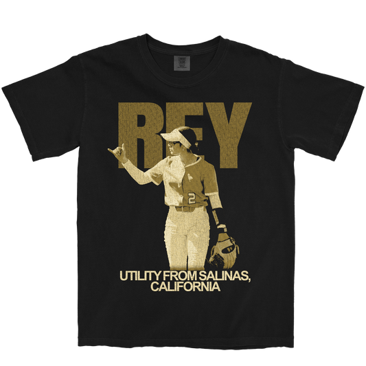 SAMANTHA REY VINTAGE BLACK TEE