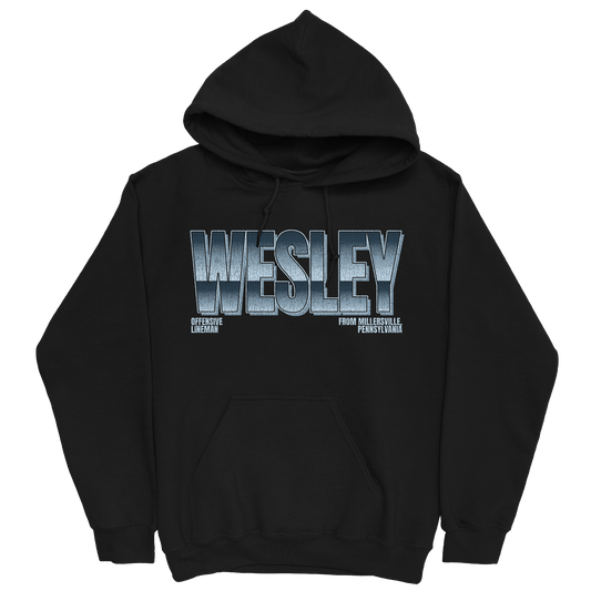 DHAMIR WESLEY RETRO BLACK HOODIE