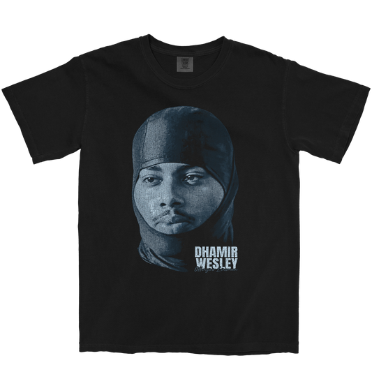 DHAMIR WESLEY PORTRAIT BLACK TEE