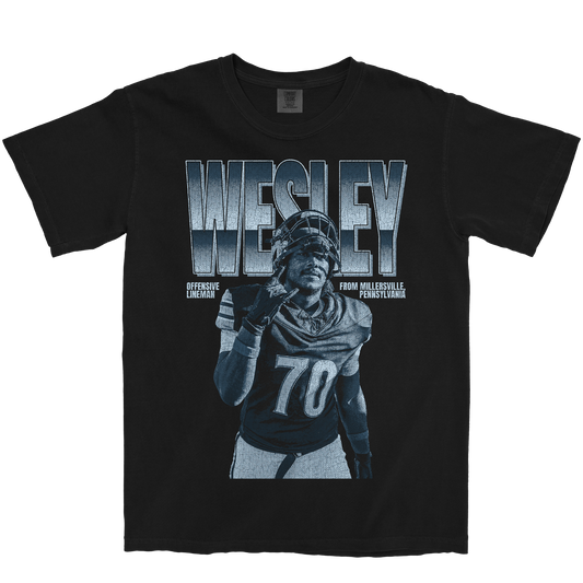 DHAMIR WESLEY RETRO BLACK TEE