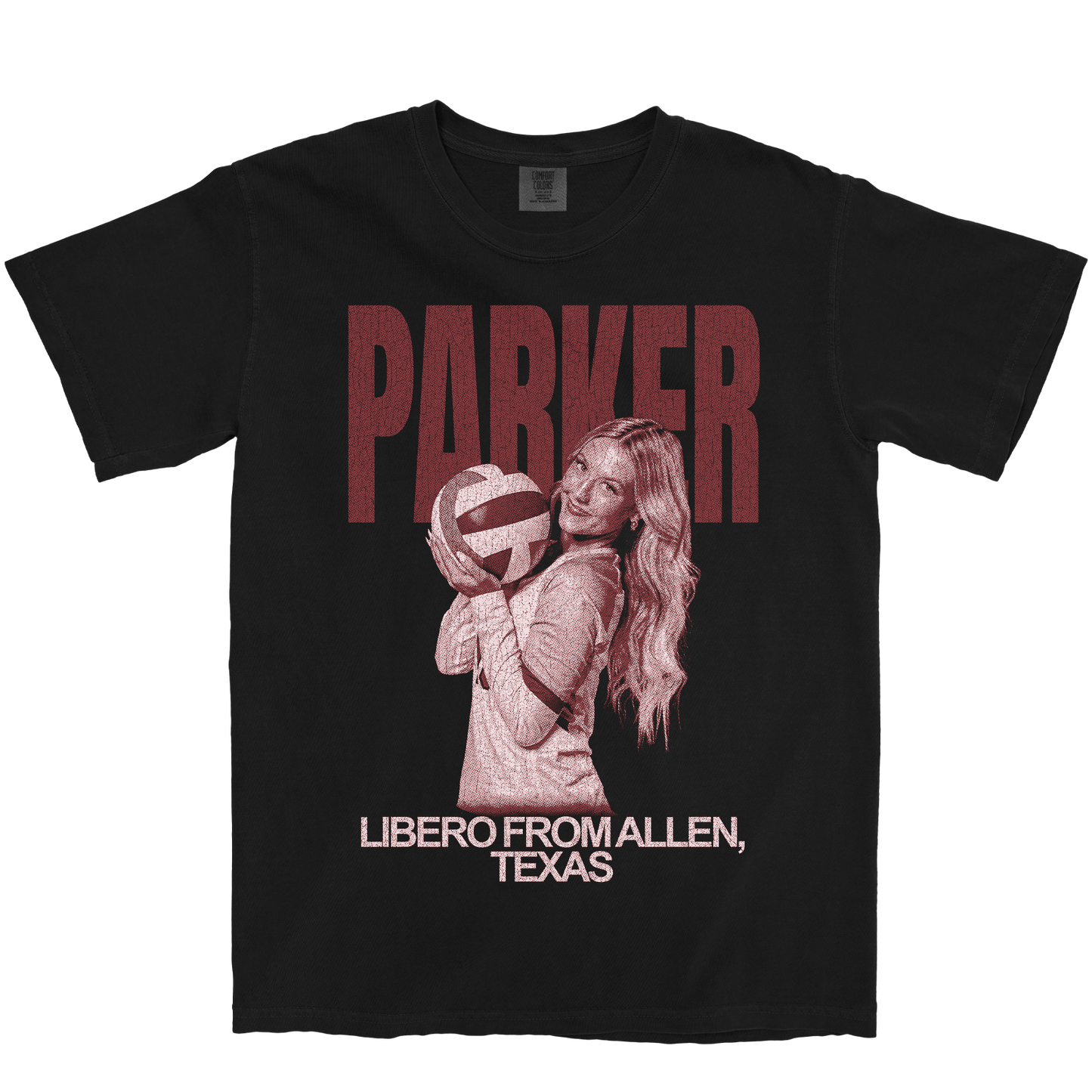 BROOKLYN PARKER VINTAGE BLACK TEE