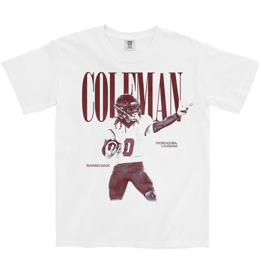 JAYLON COLEMAN VINTAGE WHITE TEE