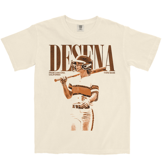 AMBER DESENA VINTAGE IVORY TEE