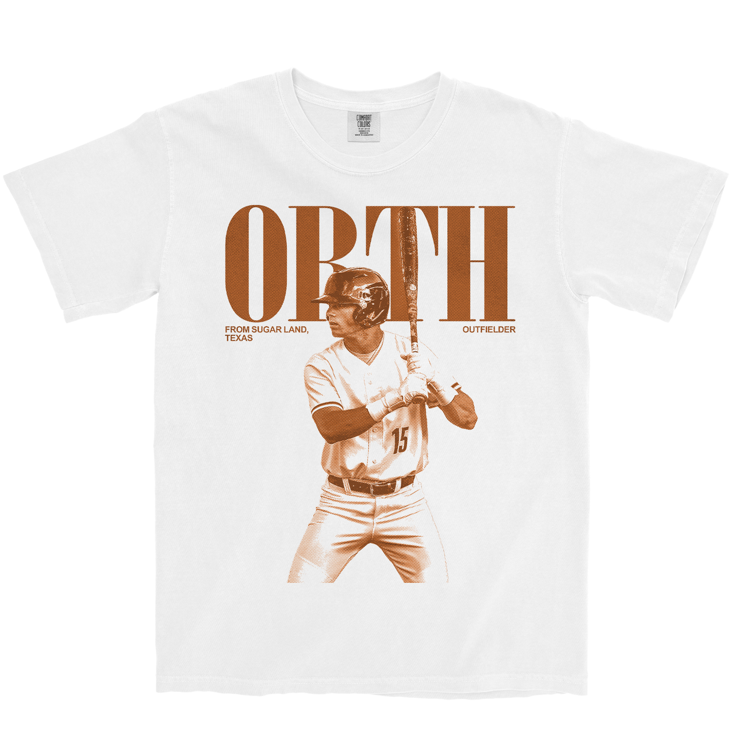 KIRBY ORTH VINTAGE WHITE TEE
