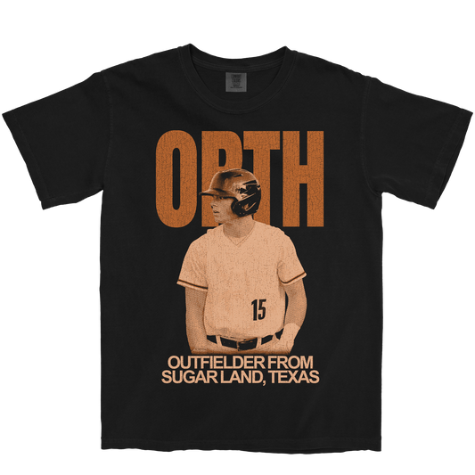 KIRBY ORTH VINTAGE BLACK TEE