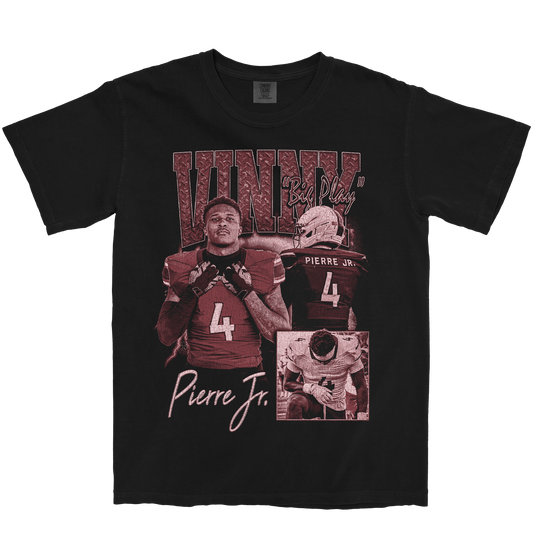 VINNY PIERRE JR. GRAPHIC BLACK TEE