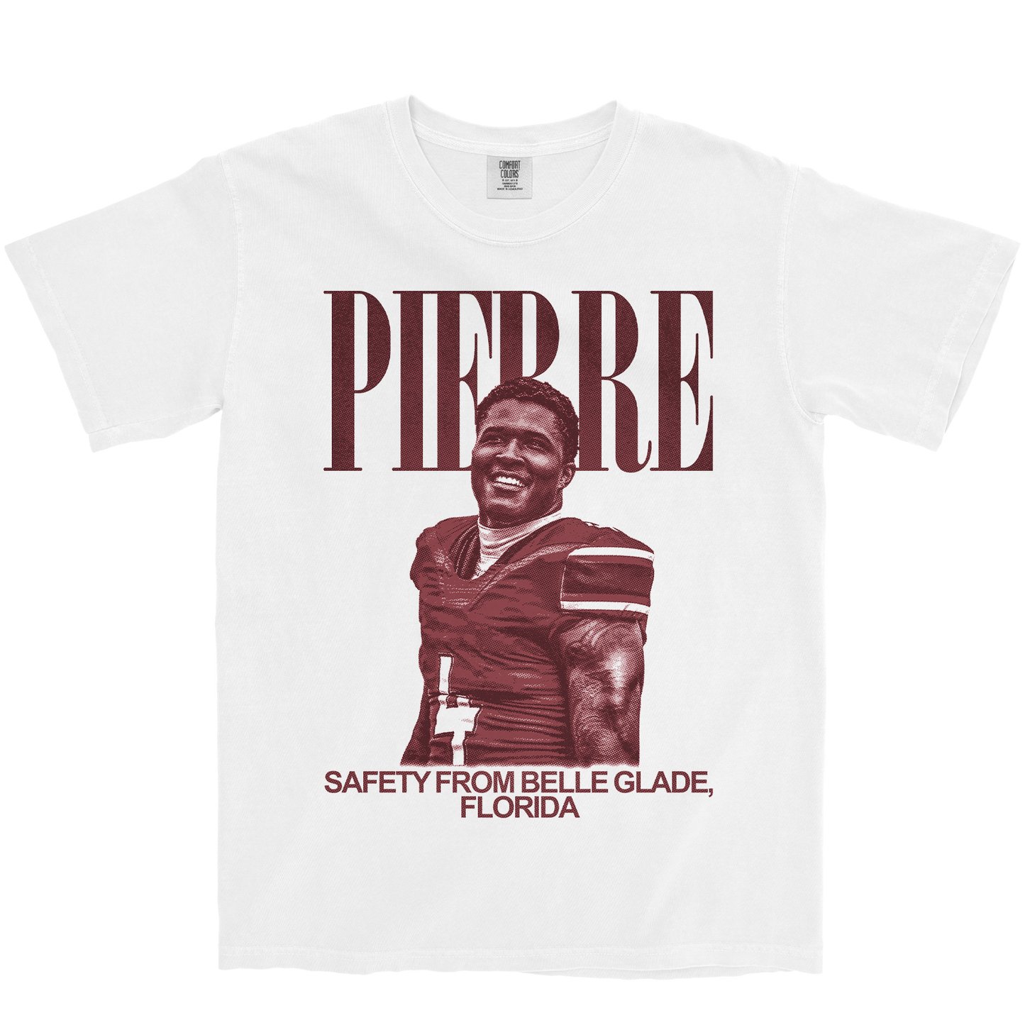 VINNY PIERRE JR. VINTAGE WHITE TEE