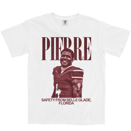 VINNY PIERRE JR. VINTAGE WHITE TEE
