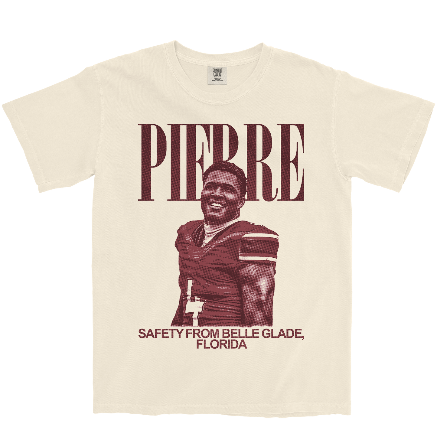 VINNY PIERRE JR. VINTAGE IVORY TEE