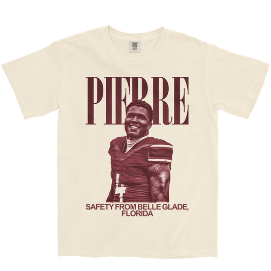 VINNY PIERRE JR. VINTAGE IVORY TEE