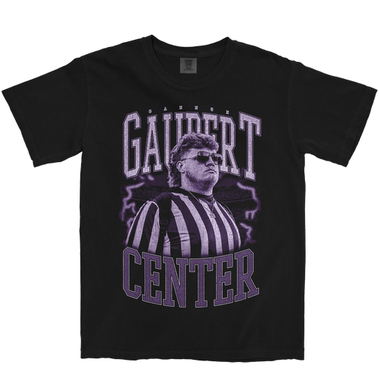 GANNON GAUBERT VINTAGE BLACK TEE
