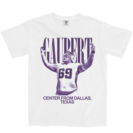 GANNON GAUBERT VINTAGE WHITE TEE