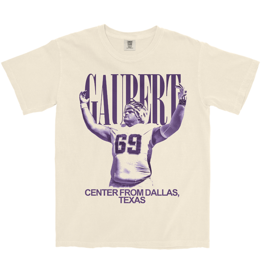 GANNON GAUBERT VINTAGE IVORY TEE