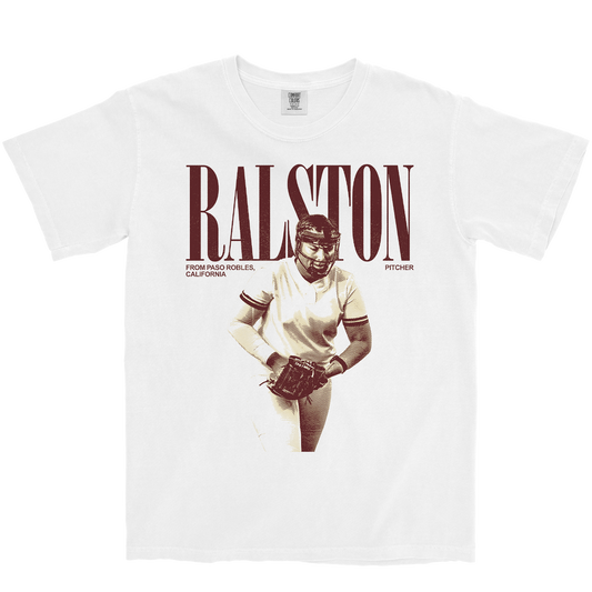 JAIDEN RALSTON VINTAGE WHITE TEE