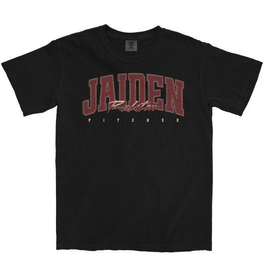 JAIDEN RALSTON RETRO BLACK TEE