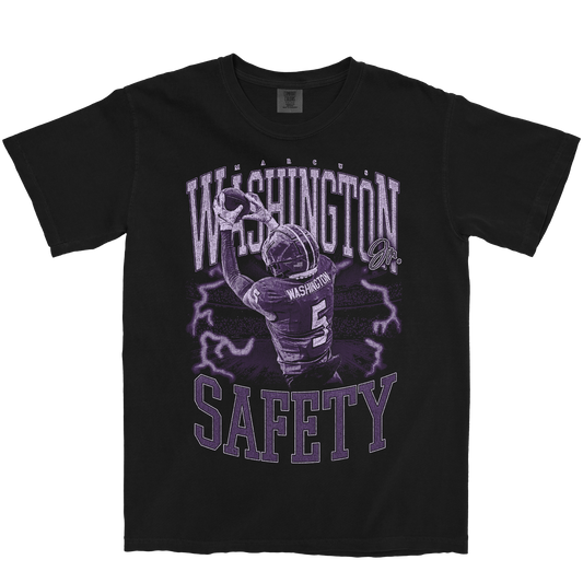 MARCUS WASHINGTON JR. VINTAGE BLACK TEE