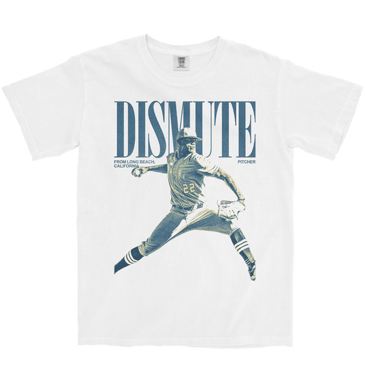 MYLES DISMUTE VINTAGE WHITE TEE