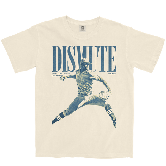 MYLES DISMUTE VINTAGE IVORY TEE