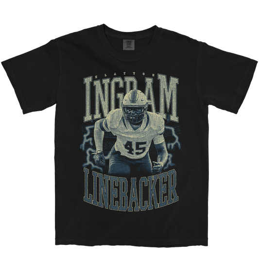 KLAYTON INGRAM VINTAGE BLACK TEE
