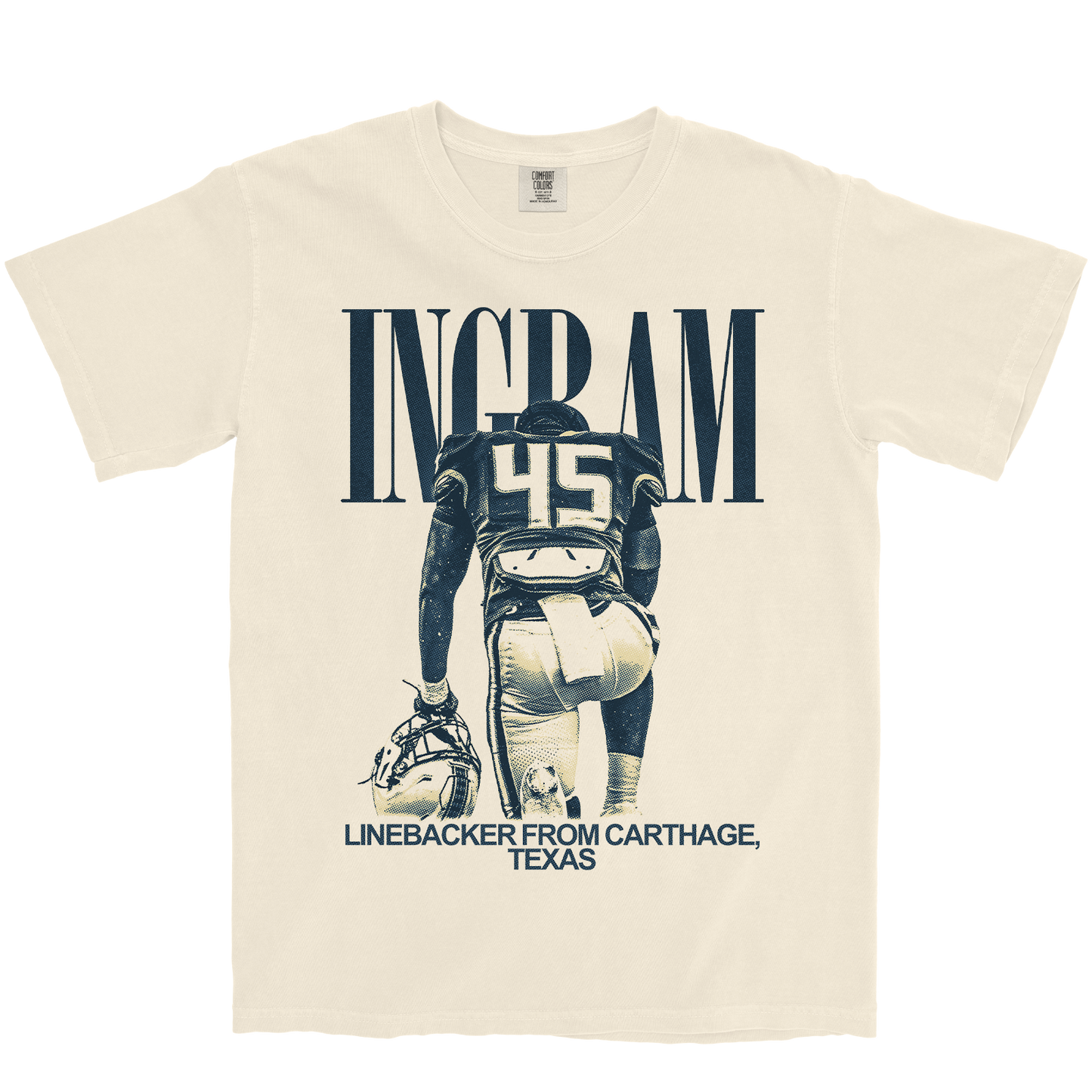 KLAYTON INGRAM VINTAGE IVORY TEE