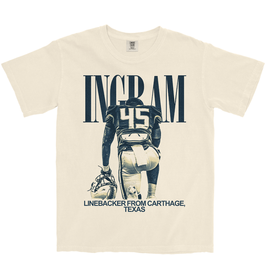 KLAYTON INGRAM VINTAGE IVORY TEE