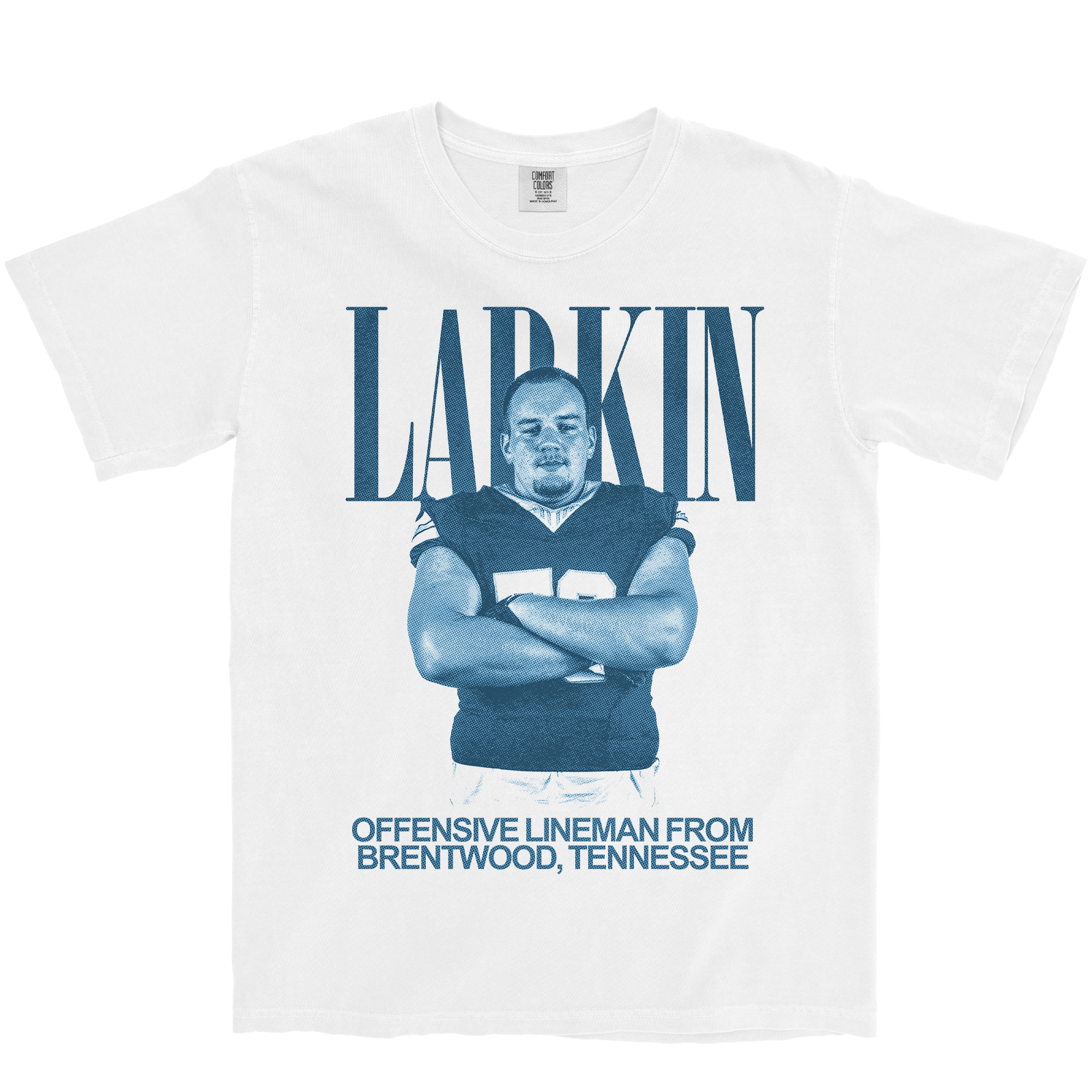 KYLE LARKIN VINTAGE WHITE TEE – Only Fresh Designs