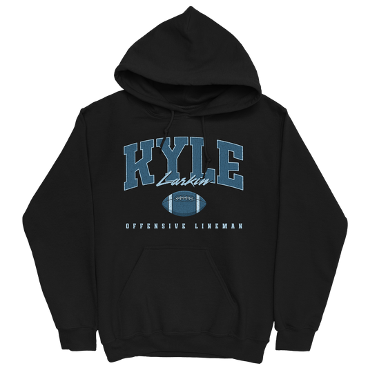 KYLE LARKIN RETRO BLACK HOODIE