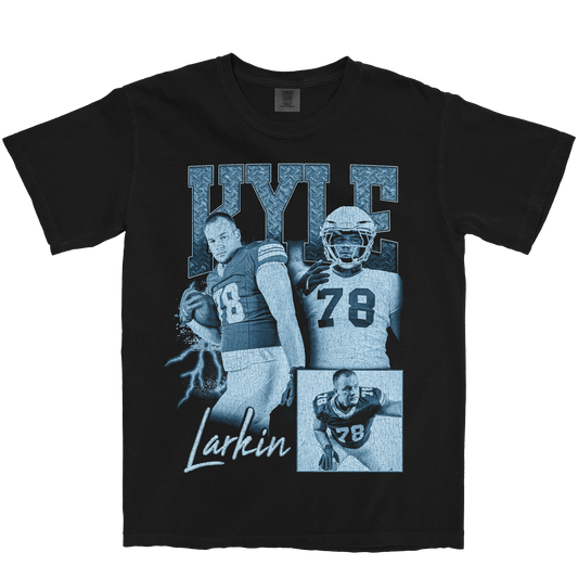 KYLE LARKIN GRAPHIC BLACK TEE