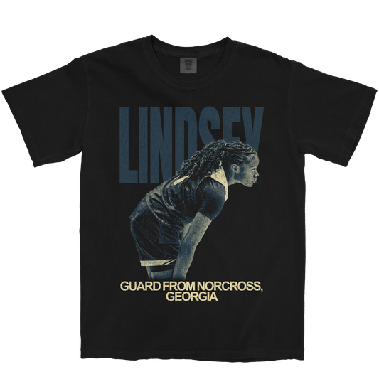 KAYLA LINDSEY VINTAGE BLACK TEE