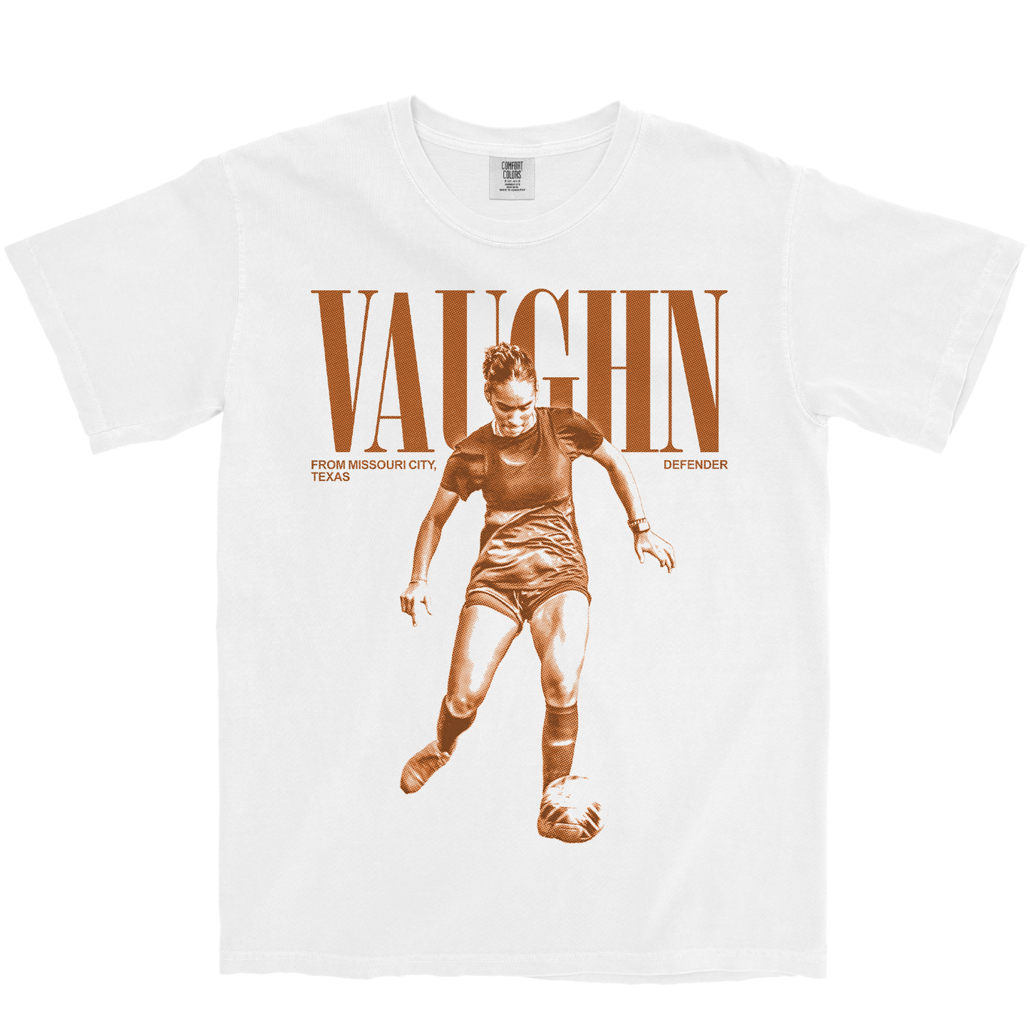 KELSEY VAUGHN VINTAGE WHITE TEE