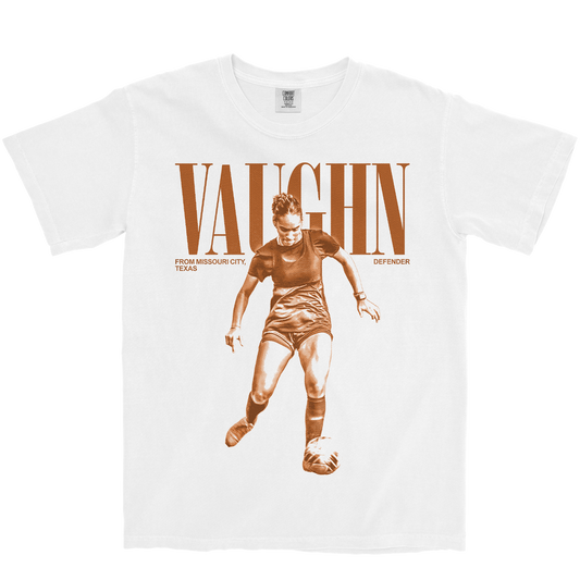 KELSEY VAUGHN VINTAGE WHITE TEE