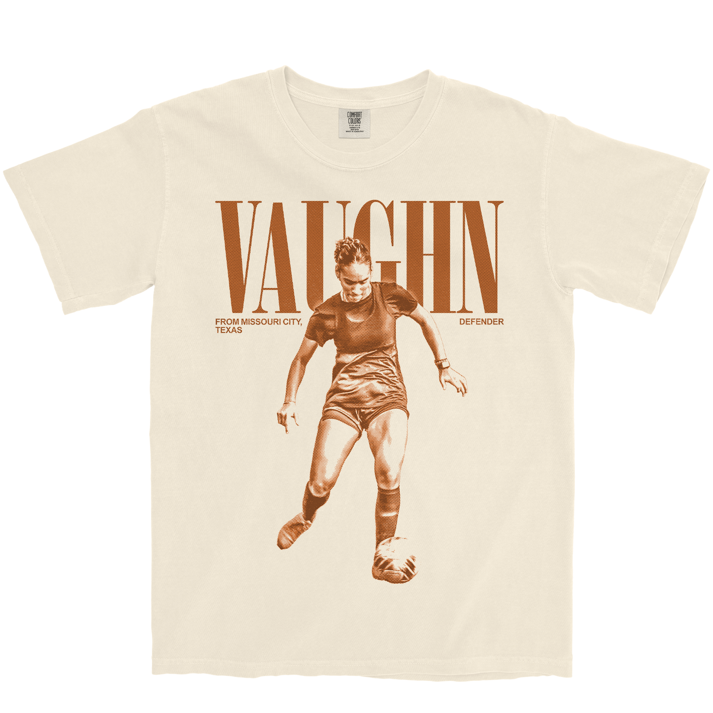 KELSEY VAUGHN VINTAGE IVORY TEE