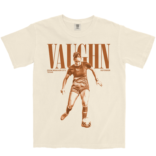 KELSEY VAUGHN VINTAGE IVORY TEE