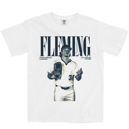 JOSH FLEMING VINTAGE WHITE TEE