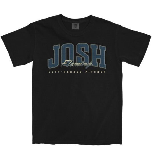 JOSH FLEMING RETRO BLACK TEE