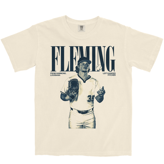 JOSH FLEMING VINTAGE IVORY TEE