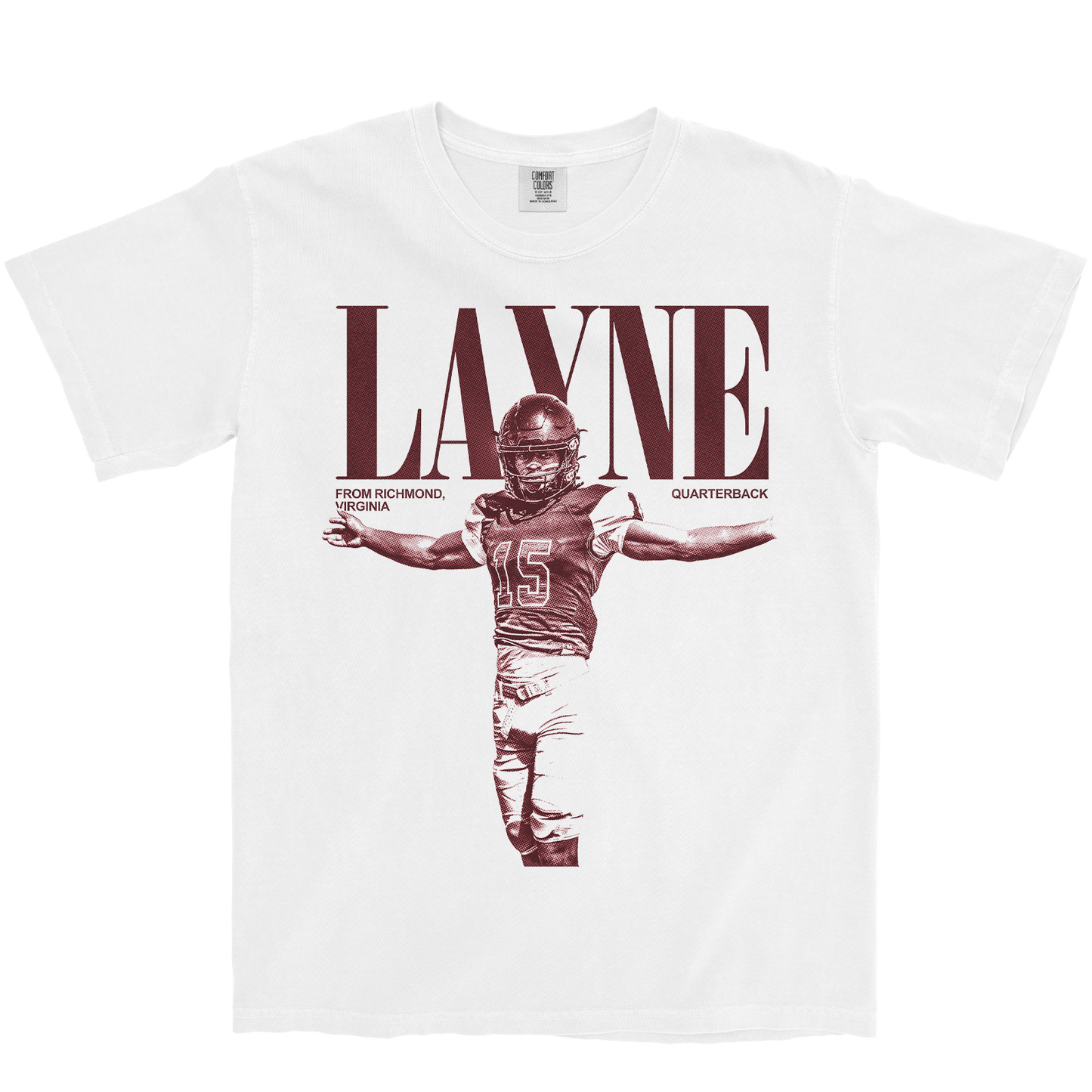 NELSON LAYNE VINTAGE WHITE TEE