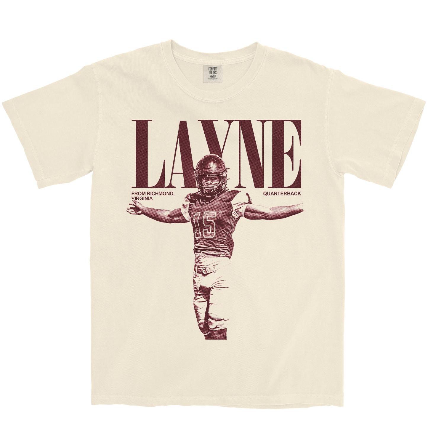 NELSON LAYNE VINTAGE IVORY TEE