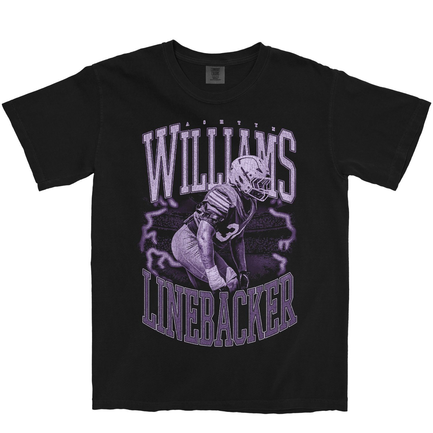 ASHTYN WILLIAMS VINTAGE BLACK TEE
