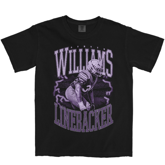 ASHTYN WILLIAMS VINTAGE BLACK TEE