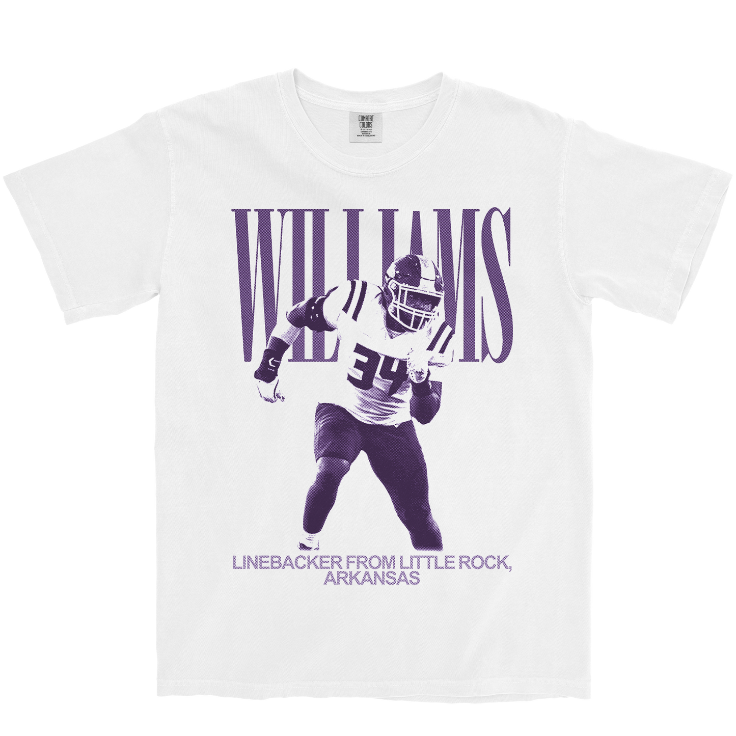ASHTYN WILLIAMS VINTAGE WHITE TEE