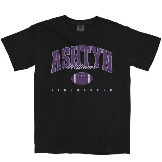 ASHTYN WILLIAMS RETRO BLACK TEE