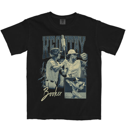 KEONTAY BOOKER GRAPHIC BLACK TEE