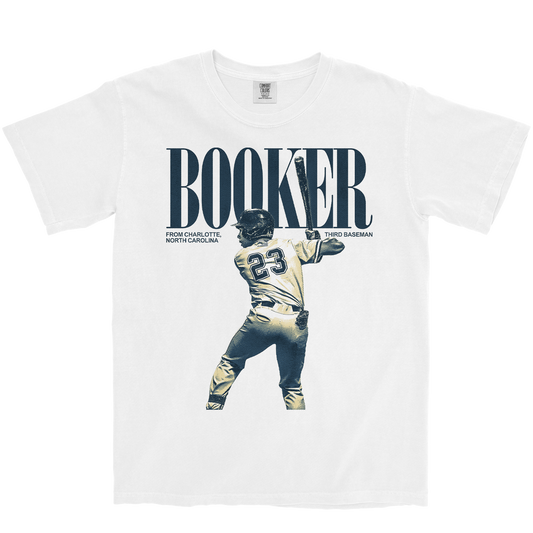 KEONTAY BOOKER VINTAGE WHITE TEE