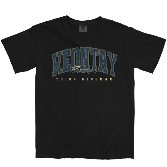 KEONTAY BOOKER RETRO BLACK TEE