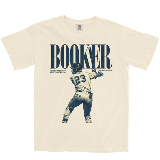 KEONTAY BOOKER VINTAGE IVORY TEE