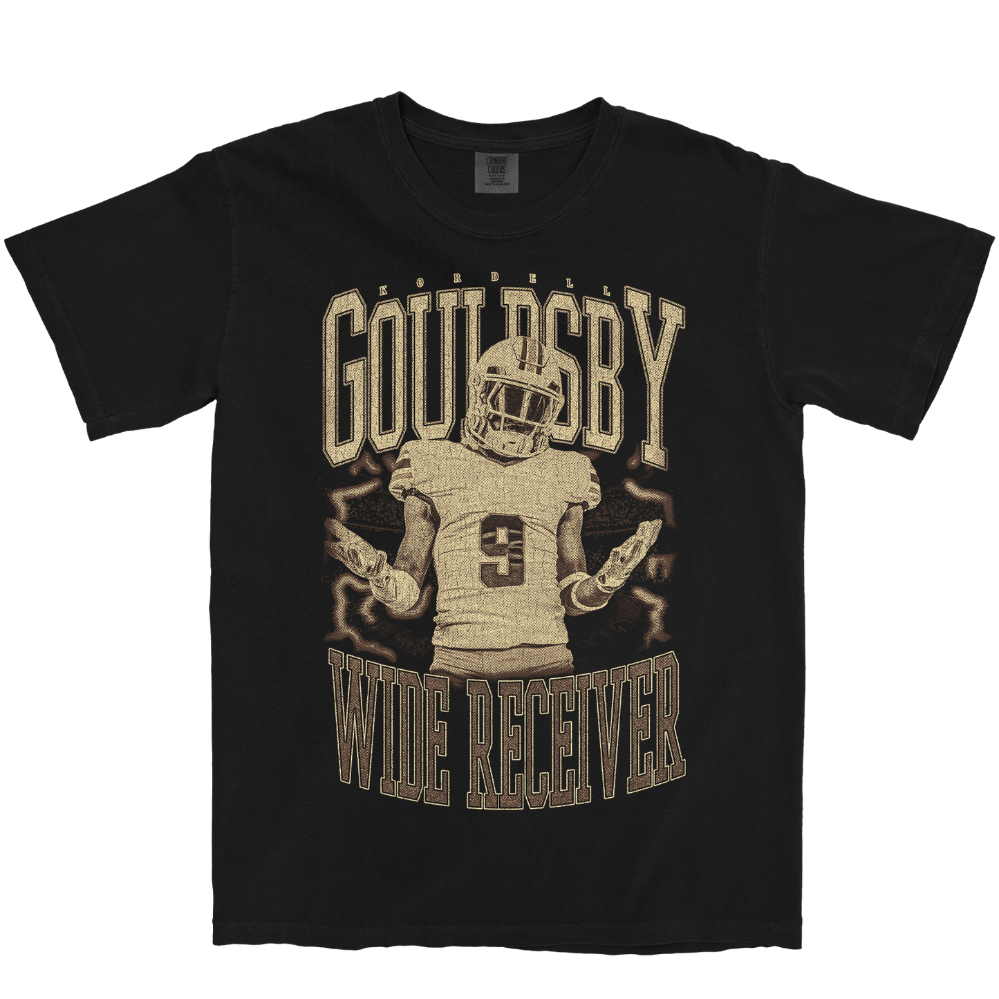 KORDELL GOULDSBY VINTAGE BLACK TEE