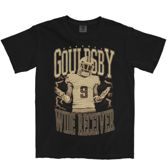KORDELL GOULDSBY VINTAGE BLACK TEE